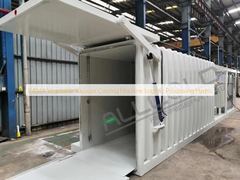 R404A Machine de refroidissement sous vide de légumes Traitement logistique Hydro