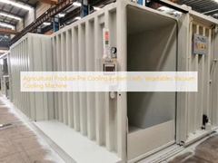 Machine de refroidissement sous vide de légumes feuillus de système de refroidissement de produit agricole pré